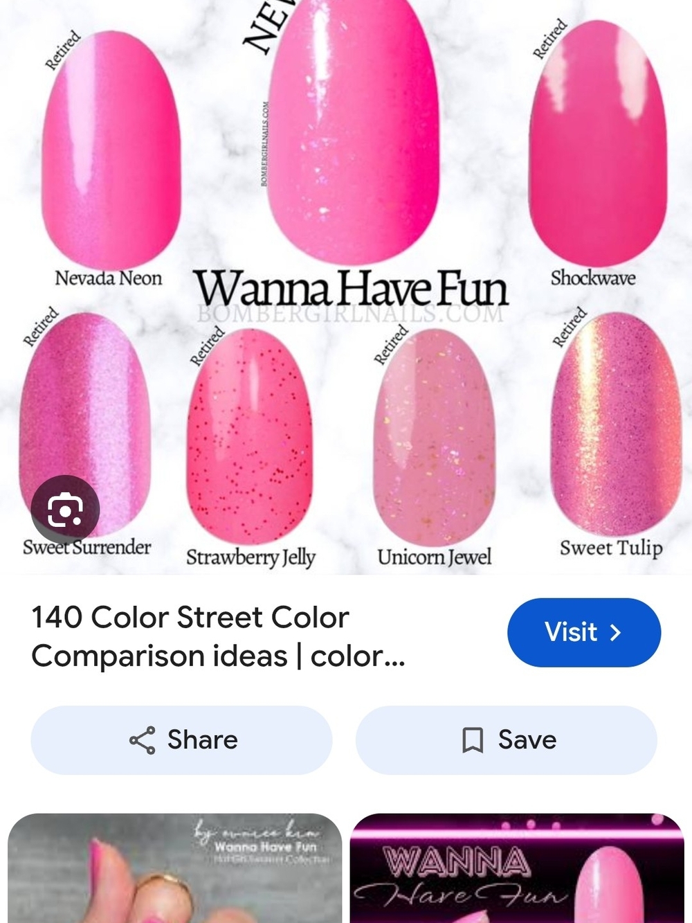 ColorStreet Pink Combo (Shockwave, Wanna Have Fun, Hibiscus) - Picture 5 of 6